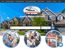 Tablet Screenshot of newhomeprograms.com